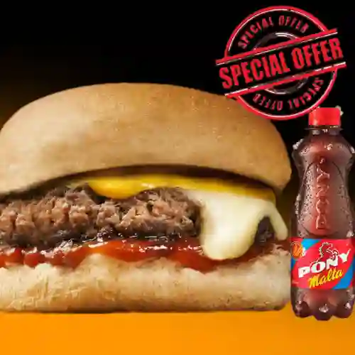 Combo Burger Chef + Gaseosa