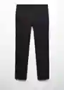 Pantalón Barna Negro Talla 38 Hombre Mango