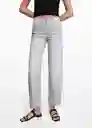 Jean Silver Tejano Gris Talla 23 Niñas Mango