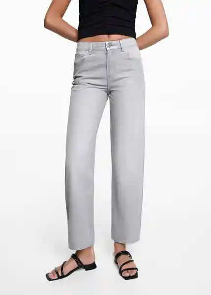 Jean Silver Tejano Gris Talla 23 Niñas Mango