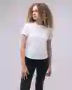  Camiseta Mujer Blanco Talla L 600D004 AMERICANINO 