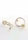 Pendientes Teresa Oro Talla 99 Mujer Mango