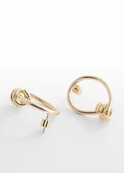Pendientes Teresa Oro Talla 99 Mujer Mango