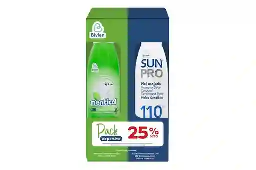 Bivien Loción Refrescante + Protector Solar