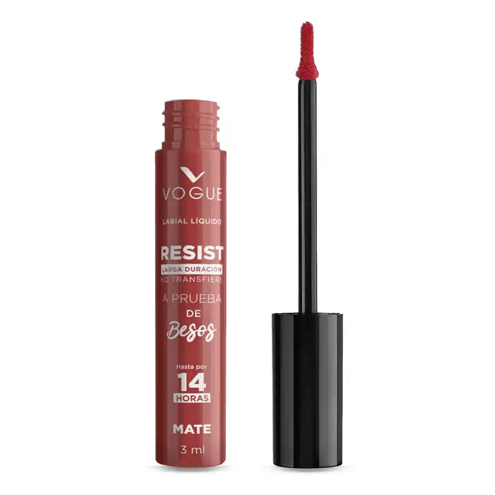Labial Líquido Vogue Resist Disfruta 3ml