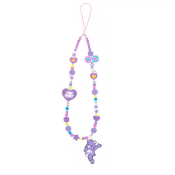 Adorno Colgante Con Correa Colección Care Bears Morado Miniso