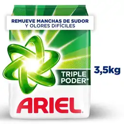 Ariel Detergente en Polvo Triple Poder 