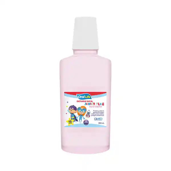Enjuague Bucal Oral Life Junior Plus Tutti Frutti