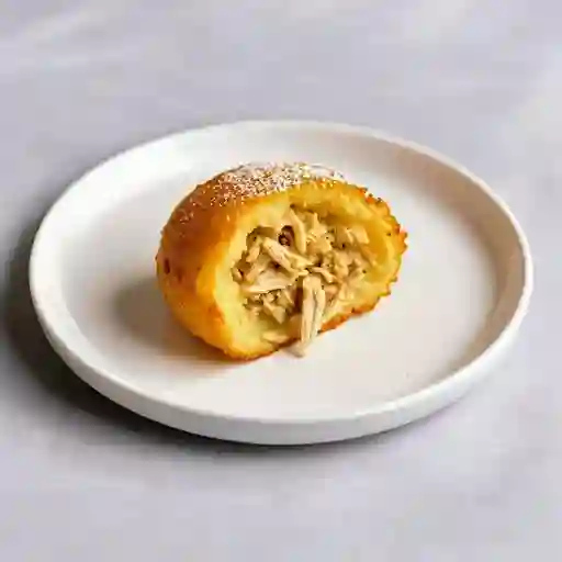 Papa rellena solo pollo