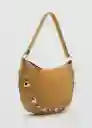 Bolso M Gari Mostaza Talla 99 Mujer Mango