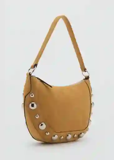 Bolso M Gari Mostaza Talla 99 Mujer Mango