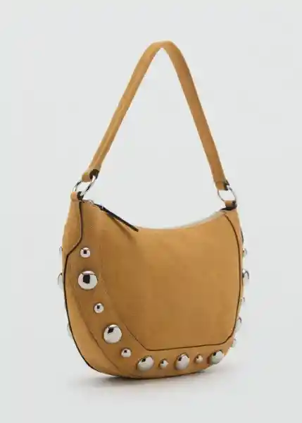 Bolso M Gari Mostaza Talla 99 Mujer Mango