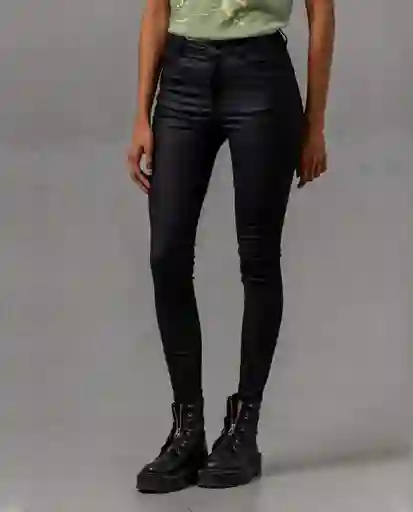 Pantalón Mujer Negro Talla 8 Rifle