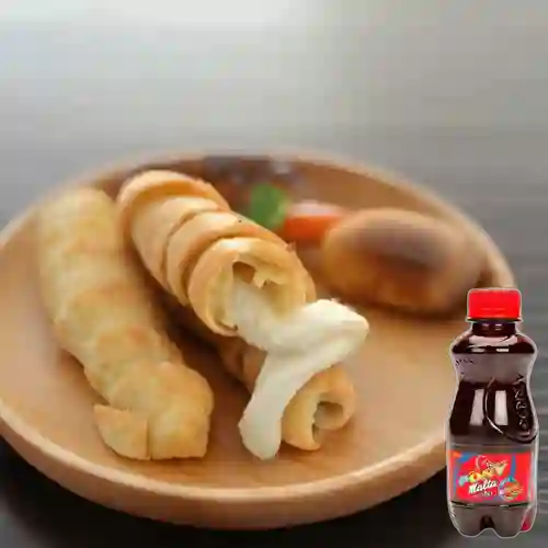 Combo Palito Queso + Pony Malta