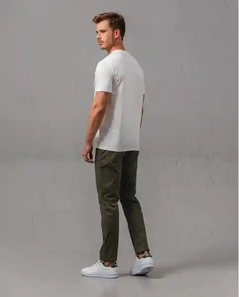 Pantalón Hombre Verde 34 160F101_VER190414 Rifle