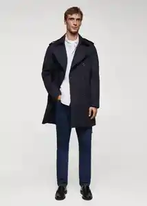 Abrigo Parka Tango Navy Talla XL Hombre Mango