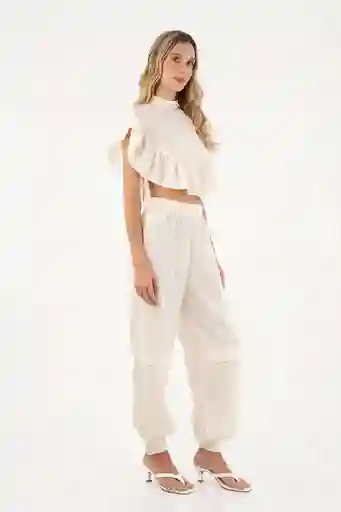 Pantalón Savia Blanco Talla 01 S