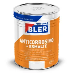 Bler Anticorrosivo Con Esmalte Brillante Blanco