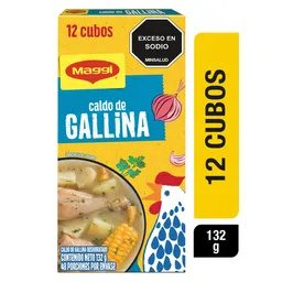 Caldo de Gallina Maggi Cubos 132 g