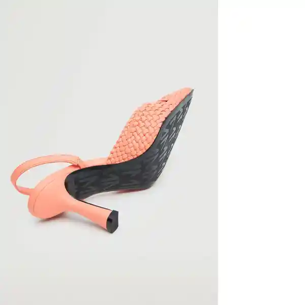 Zapato Paris Salmon Talla 37 Mujer Mango