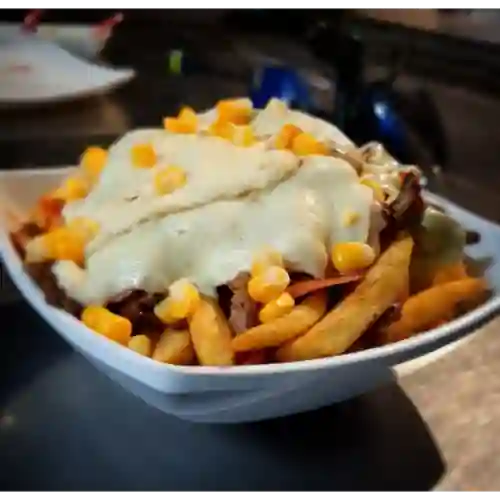 Salchipapa Especial