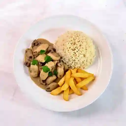 Baby En Salsa De Champinones