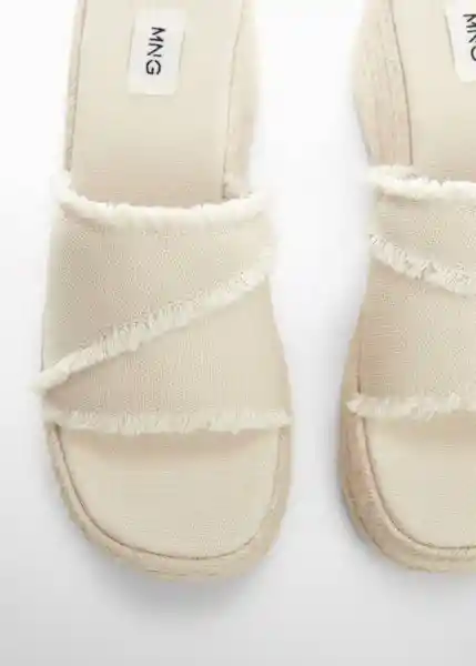 Sandalias Martha Offwhite Talla 35 Niñas Mango