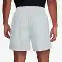 Nike Short Club Flow Para Hombre Gris Talla S