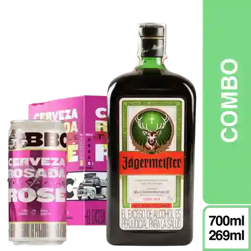 Combo Jagger + Bbc Pack Cerveza Rosé