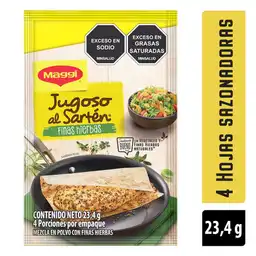 Hoja Sazonadora Maggi Jugoso al Sartén Pollo Finas Hierba 23.4 g