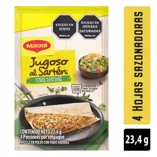 Jugoso al Sartén MAGGI Pollo a las finas hierbas x 23,4g