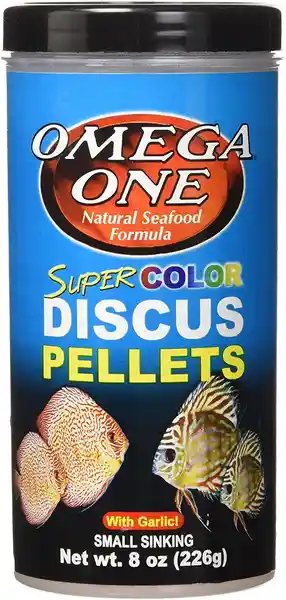 Omega One Alimento Para Pez Super Color Discus Pellets Gránulos