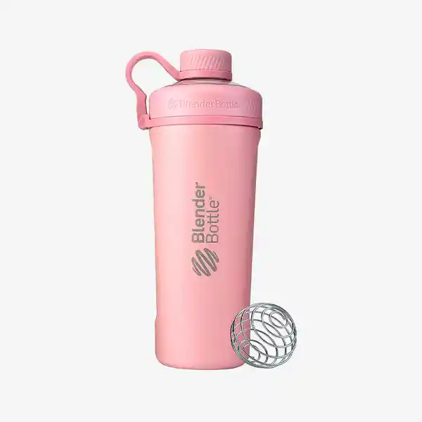 Blender Bottle Botella Radian Mate Rosa