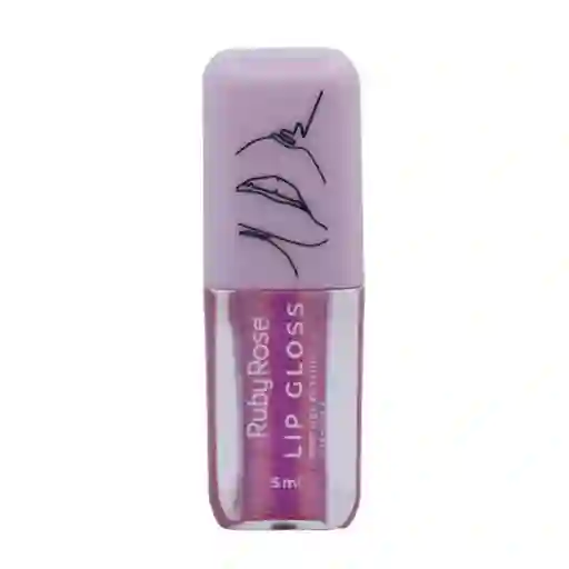 Ruby Rose Labial Líquido Brillante Firework 6
