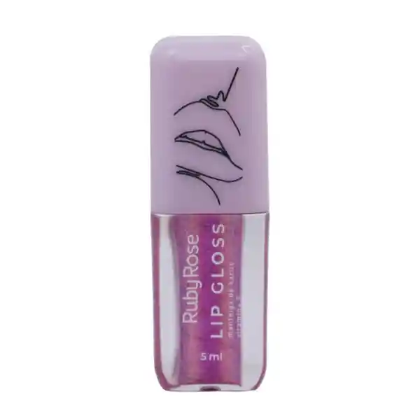Ruby Rose Labial Líquido Brillante Firework 6