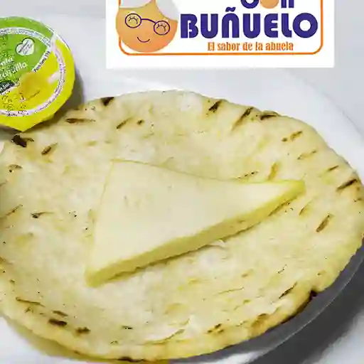 Arepa con Mantequilla