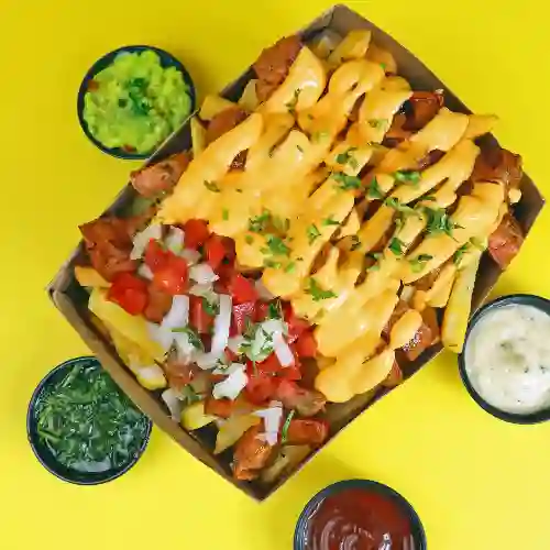 Papas Chori con Chimi