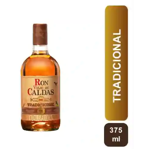Ron caldas tradicional media 375ml