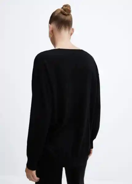 Jersey Vieira Negro Talla L Mujer Mango