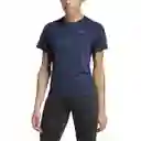 Adidas Camiseta Own The Run Tee Mujer Azul Talla S IL4130