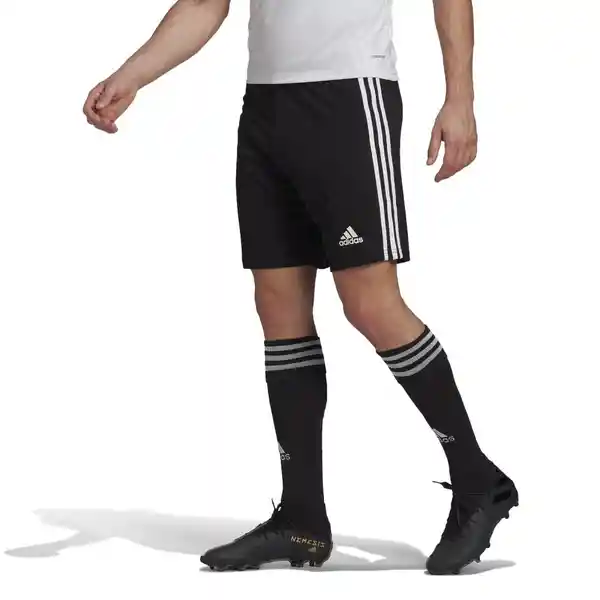 Adidas Short Squad 21Para Hombre Negro Talla S