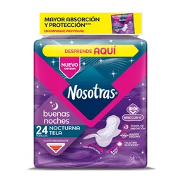 Nosotras Toalla Higiénicas Nocturnas Buenas Noches 