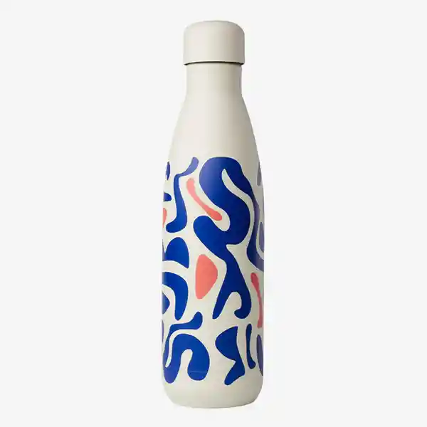 Qwetch Botella Isotérmica Wave Blanco 500 mL