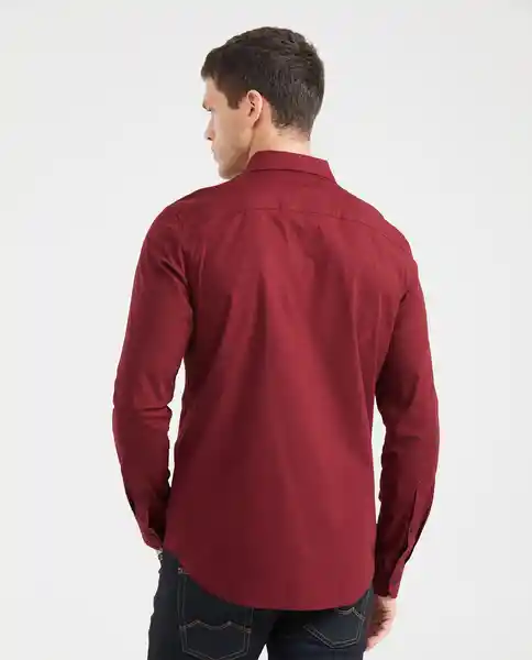 Camiseta Carbón Pocket Rojo Zinfandel Oscuro L Chevignon