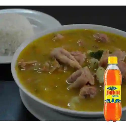 Combo Sopa de Menudencias + Colombiana 350 ml