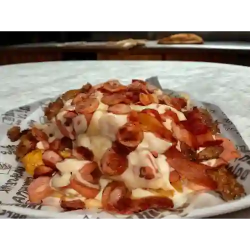 Salchipapa Explosión de Sabor X4