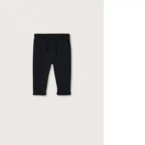 Pantalón Vienab Negro Talla 66 Niñas Mango