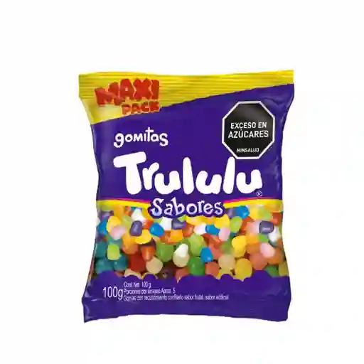 Trululu Goma Recubrimiento Confitado Frutal