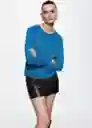 Jersey Lucca3 Azul Talla 26 Mujer Mango