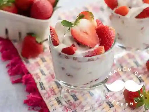 Fresas con Crema